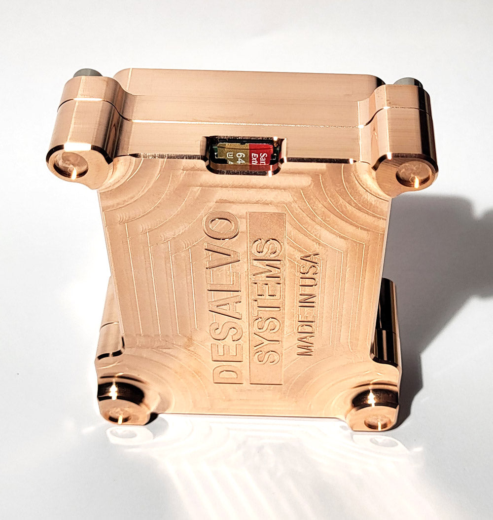 Copper Raspberry Pi Case Solid Copper Raspberry Pi 4 Case – DeSalvo Systems Inc