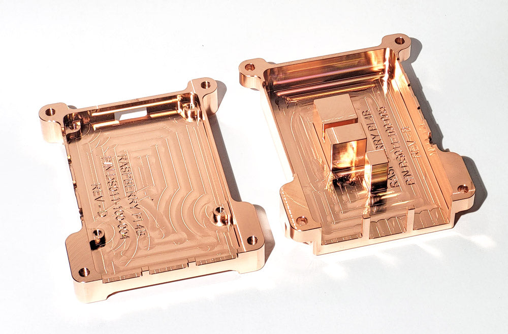 Copper Raspberry Pi Case Solid Copper Raspberry Pi 4 Case – DeSalvo Systems Inc